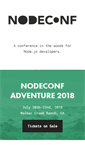 Mobile Screenshot of nodeconf.com